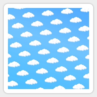 Clouds Pattern Sticker